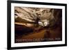 Mammoth Cave, Kentucky - Cave Interior-Lantern Press-Framed Premium Giclee Print