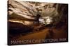 Mammoth Cave, Kentucky - Cave Interior-Lantern Press-Stretched Canvas