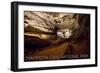 Mammoth Cave, Kentucky - Cave Interior-Lantern Press-Framed Premium Giclee Print