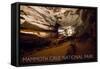 Mammoth Cave, Kentucky - Cave Interior-Lantern Press-Framed Stretched Canvas