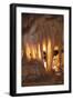 Mammoth Cave, Kentucky - Drapery Room-Lantern Press-Framed Art Print