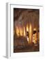 Mammoth Cave, Kentucky - Drapery Room-Lantern Press-Framed Premium Giclee Print