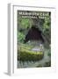 Mammoth Cave, Kentucky - Entrance-Lantern Press-Framed Art Print