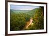 Mammoth Cave, Kentucky - River Scene-Lantern Press-Framed Art Print