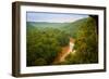 Mammoth Cave, Kentucky - River Scene-Lantern Press-Framed Premium Giclee Print