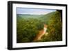 Mammoth Cave, Kentucky - River Scene-Lantern Press-Framed Premium Giclee Print