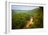 Mammoth Cave, Kentucky - River Scene-Lantern Press-Framed Art Print