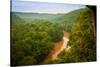 Mammoth Cave, Kentucky - River Scene-Lantern Press-Stretched Canvas