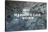 Mammoth Cave, Kentucky - Rubber Stamp-Lantern Press-Stretched Canvas