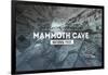 Mammoth Cave, Kentucky - Rubber Stamp-Lantern Press-Framed Art Print