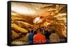 Mammoth Cave, Kentucky - Tour-Lantern Press-Framed Stretched Canvas