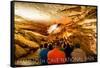 Mammoth Cave, Kentucky - Tour-Lantern Press-Framed Stretched Canvas