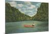 Mammoth Cave National Park, Green River-null-Mounted Art Print