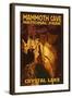 Mammoth Cave National Park, Kentucky, Crystal Lake-Lantern Press-Framed Art Print