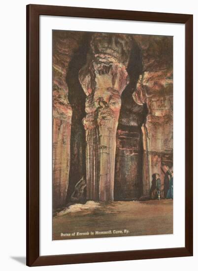 Mammoth Cave, Ruins of Karnak-null-Framed Art Print