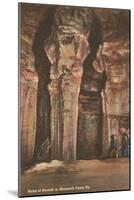 Mammoth Cave, Ruins of Karnak-null-Mounted Art Print