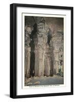 Mammoth Cave, Ruins of Karnak-null-Framed Art Print