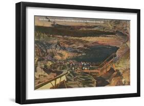 Mammoth Cave, Saltpeter Vats-null-Framed Art Print