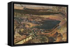Mammoth Cave, Saltpeter Vats-null-Framed Stretched Canvas