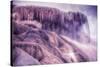 Mammoth Hot Springs Detail-Vincent James-Stretched Canvas