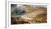 Mammoth Hot Springs in Yellowstone National Park-Philip Bird-Framed Photographic Print