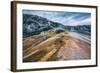 Mammoth Hot Springs Landscape Abstract, Yellowstone National Park-Vincent James-Framed Photographic Print