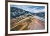 Mammoth Hot Springs Landscape Abstract, Yellowstone National Park-Vincent James-Framed Photographic Print