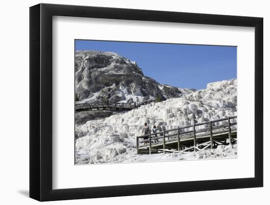 Mammoth Hot Springs, Yellowstone National Parkwyoming, United States of America, North  America-Richard Maschmeyer-Framed Photographic Print