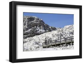 Mammoth Hot Springs, Yellowstone National Parkwyoming, United States of America, North  America-Richard Maschmeyer-Framed Photographic Print