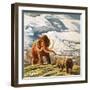 Mammoth Meets Rhinocerous-Tansley-Framed Giclee Print