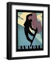 Mammoth Mountain Winter Sports II-Tina Lavoie-Framed Premium Giclee Print