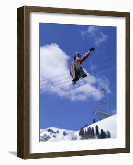 Mammoth Ski Area, California, USA-null-Framed Photographic Print