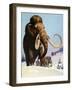 Mammoths from the Ice Age, 1969-Mcbride-Framed Giclee Print