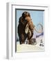 Mammoths from the Ice Age, 1969-Mcbride-Framed Giclee Print