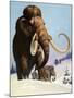 Mammoths from the Ice Age, 1969-Mcbride-Mounted Giclee Print