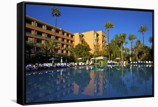 Mamounia Hotel, Marrakech, Morocco, North Africa, Africa-Neil Farrin-Framed Stretched Canvas