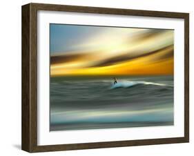 Man Aginst Nature-Josh Adamski-Framed Photographic Print