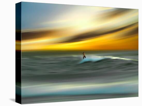 Man Aginst Nature-Josh Adamski-Stretched Canvas