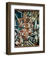 Man + Air + Space, 1915-Lyubov Sergeevna Popova-Framed Giclee Print