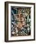 Man + Air + Space, 1915-Lyubov Sergeevna Popova-Framed Giclee Print