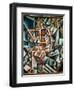 Man + Air + Space, 1915-Lyubov Sergeevna Popova-Framed Giclee Print