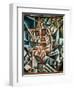 Man + Air + Space, 1915-Lyubov Sergeevna Popova-Framed Giclee Print