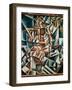 Man + Air + Space, 1915-Lyubov Sergeevna Popova-Framed Giclee Print