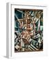 Man + Air + Space, 1915-Lyubov Sergeevna Popova-Framed Giclee Print