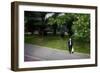 Man Alone on Street-Felipe Rodriguez-Framed Photographic Print