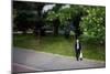 Man Alone on Street-Felipe Rodriguez-Mounted Photographic Print