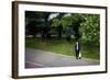 Man Alone on Street-Felipe Rodriguez-Framed Photographic Print