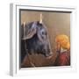 Man and Bull-Lincoln Seligman-Framed Giclee Print