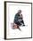 "Man and Dog" or "Pals", September 27,1924-Norman Rockwell-Framed Giclee Print