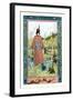 Man and Frog-Ivan Bilibin-Framed Art Print